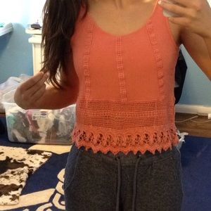 Cute Laced Tank by Elodie